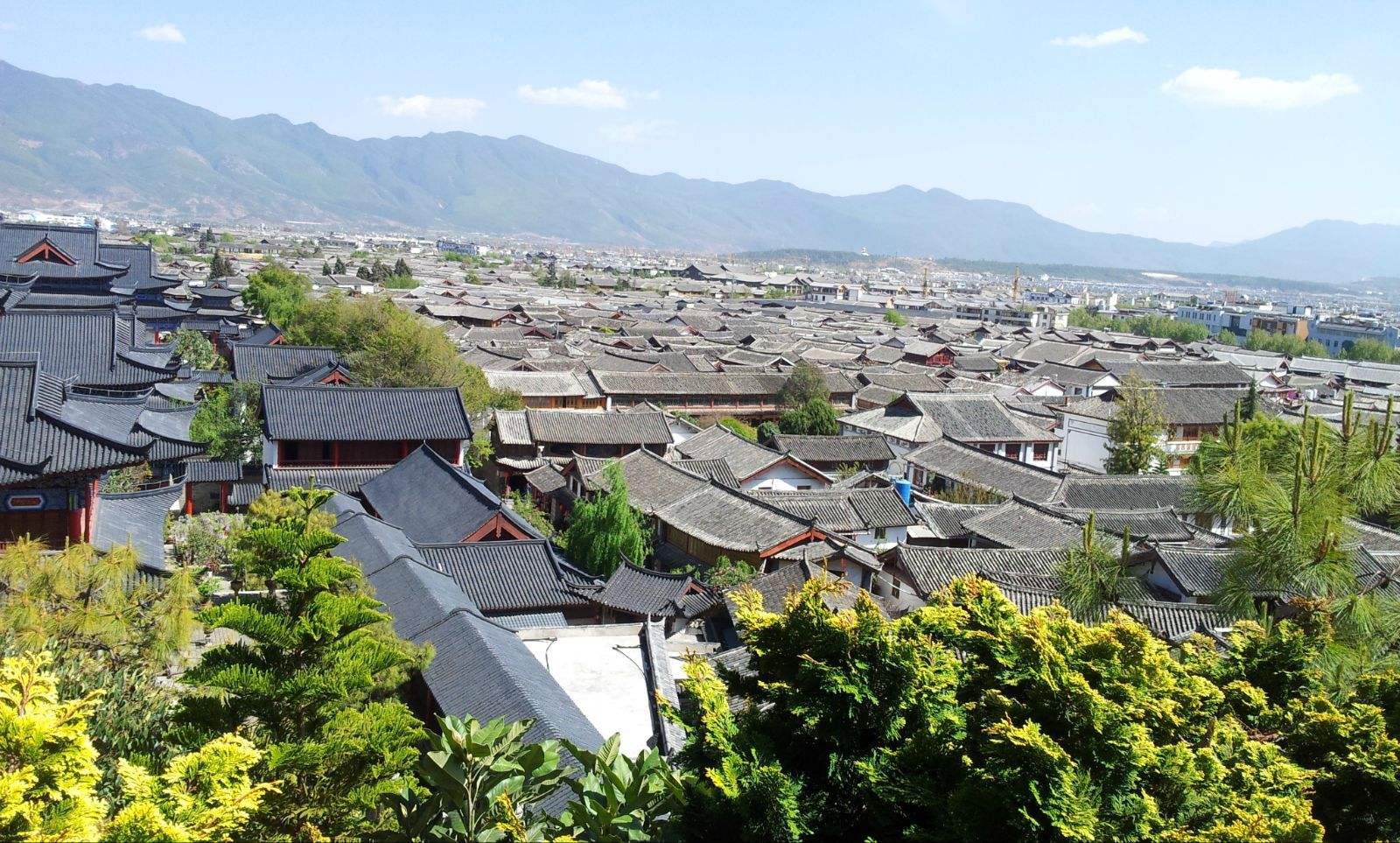 丽江古城全景1